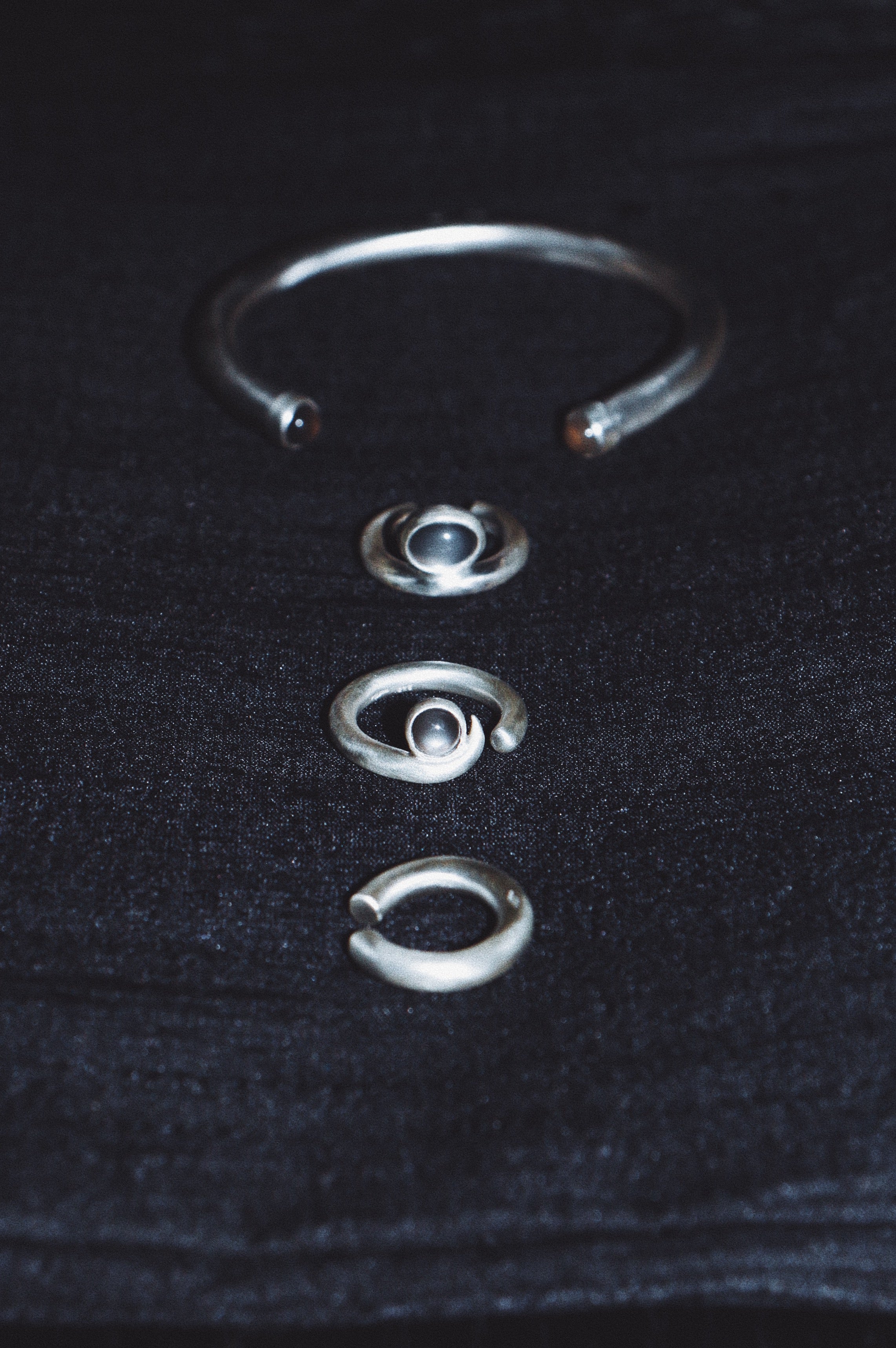 Pinky MOON Ring – Nebulae Jewelry